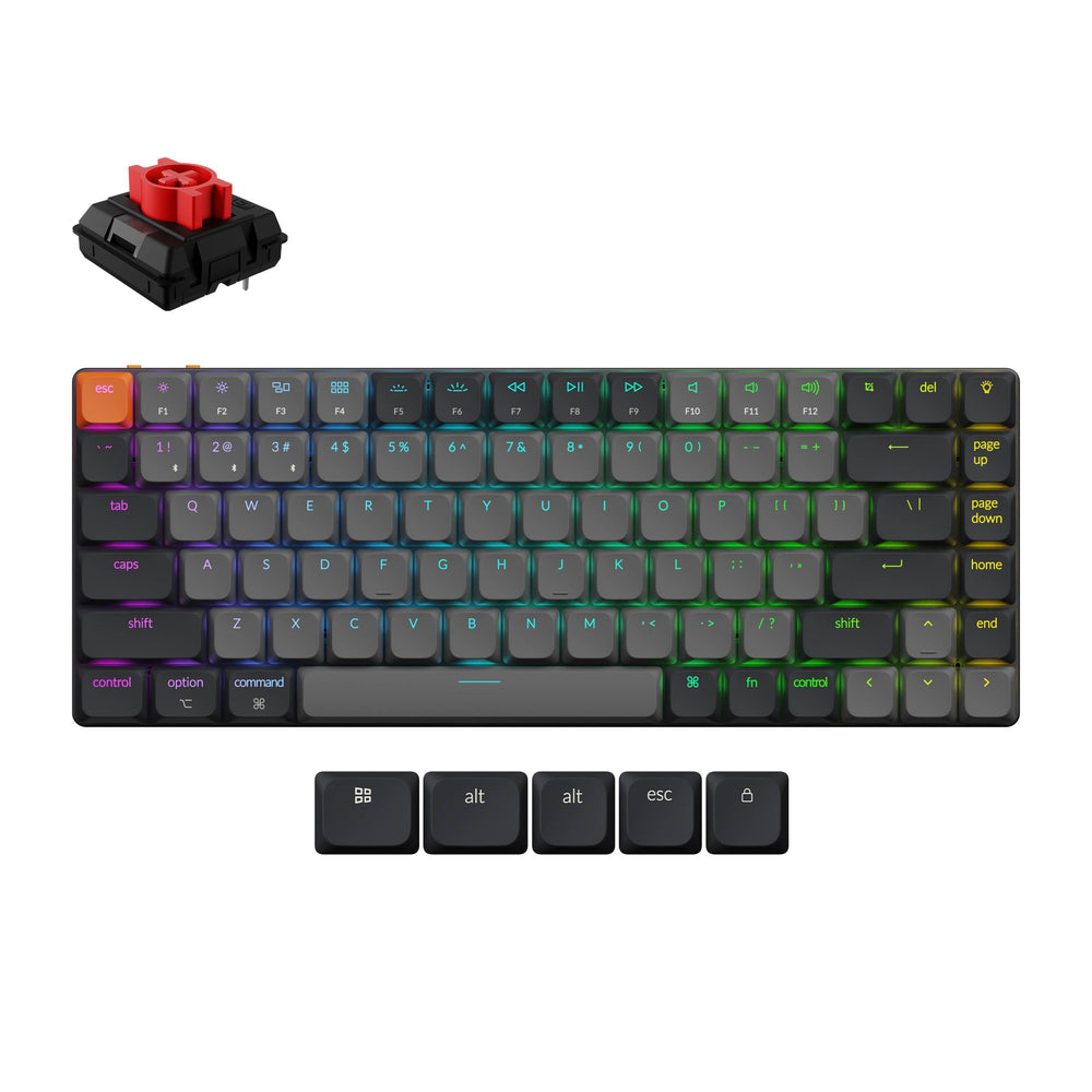 Keychron K3 QMK Draadloos Mechanisch Toetsenbord (Versie 3) (US ANSI Indeling)