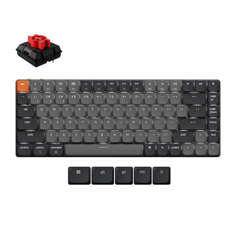 Keychron K3 QMK Draadloos Mechanisch Toetsenbord (Versie 3) (US ANSI Indeling)