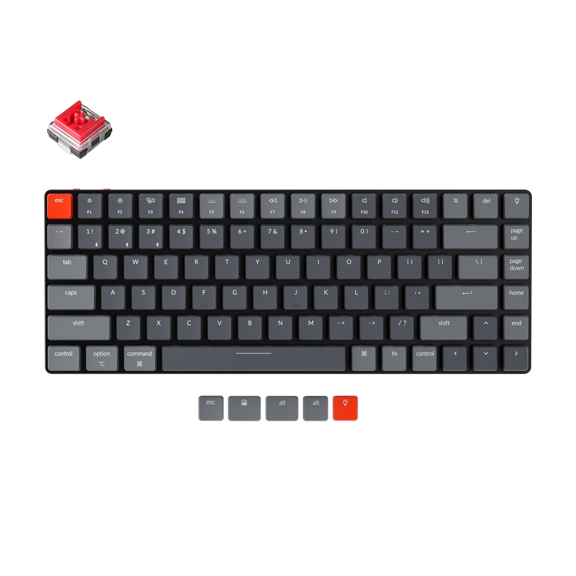 Keychron K3 Ultra-slim Wireless Mechanical Keyboard - Version 2 (US ANSI Layout)
