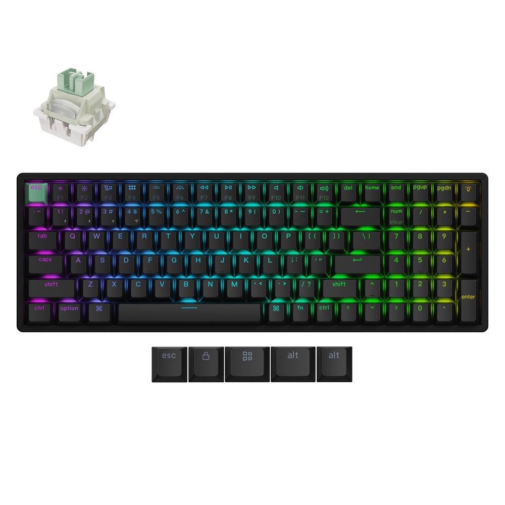 Keychron K4 HE Draadloos Magnetisch Schakelaar Aangepast Toetsenbord (US ANSI-indeling)