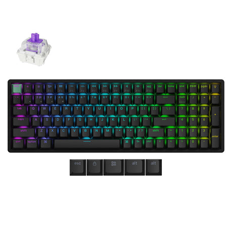 Keychron K4 HE Wireless Magnetic Switch Custom Keyboard (US ANSI Layout)