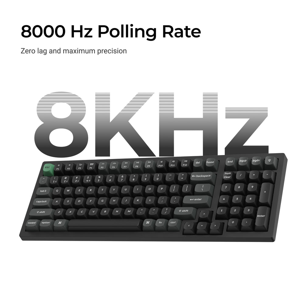 Keychron K4 Max QMK Draadloos Mechanisch Toetsenbord (US ANSI-indeling)