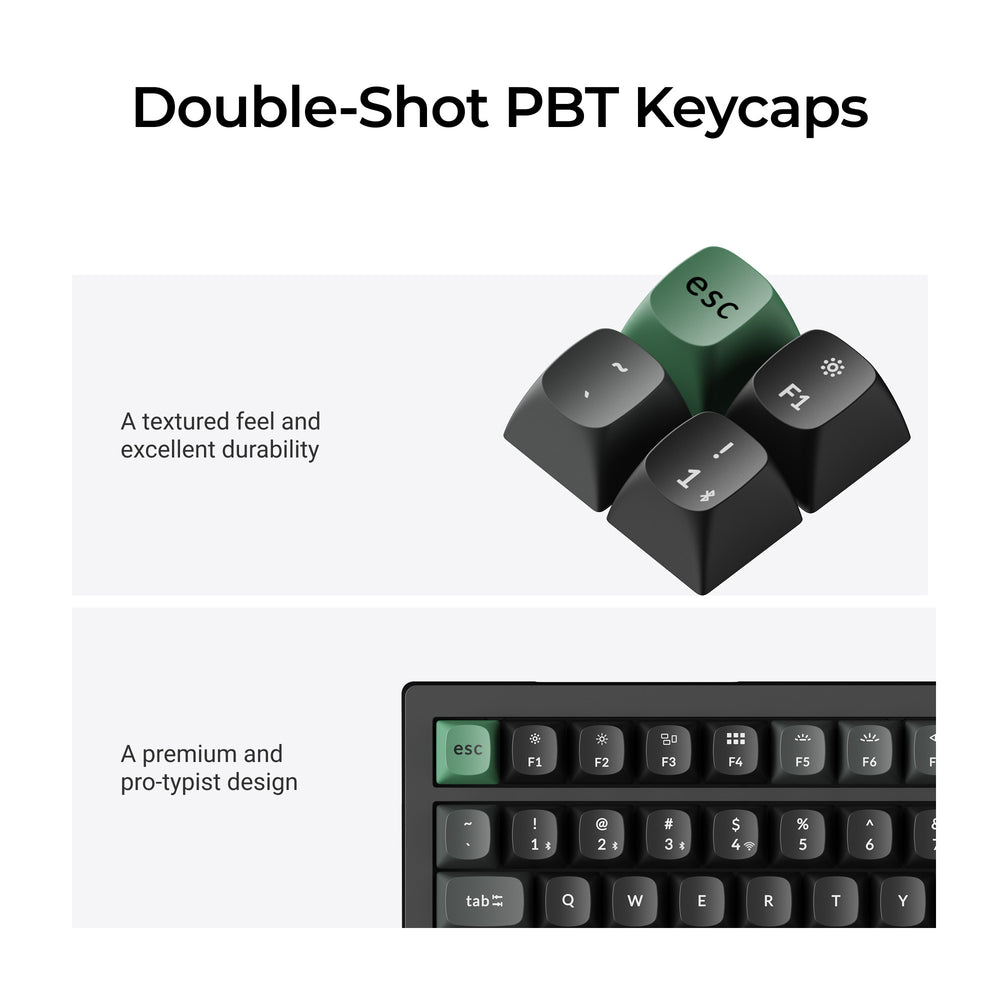 Keychron K4 Max QMK Draadloos Mechanisch Toetsenbord (US ANSI-indeling)