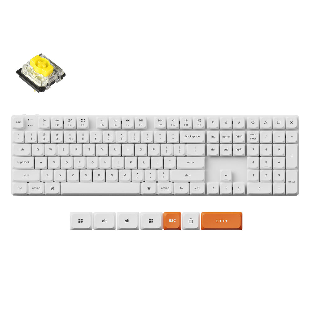 Keychron K5 Max QMK/VIA Wireless Custom Mechanical Keyboard (US ANSI Layout)