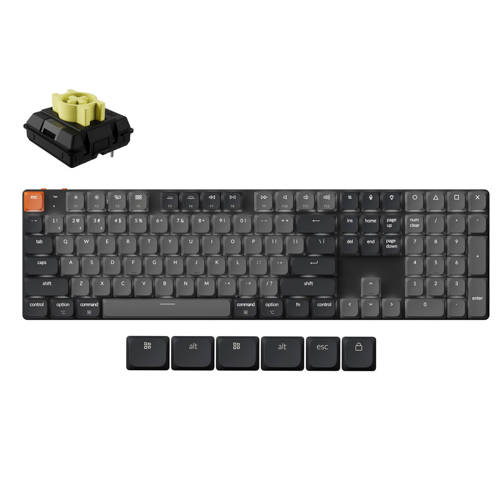 Keychron K5 QMK Draadloos Mechanisch Toetsenbord (Versie 2) (US ANSI Indeling)