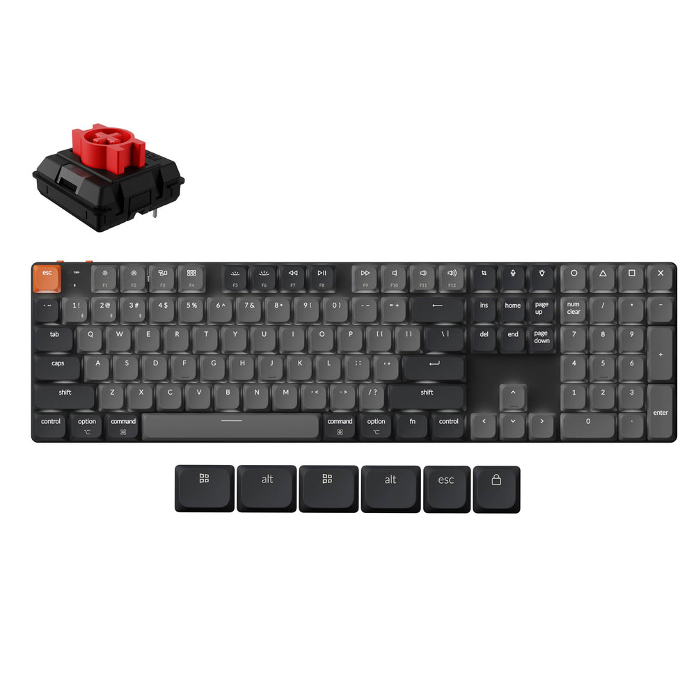 Keychron K5 QMK Draadloos Mechanisch Toetsenbord (Versie 2) (US ANSI Indeling)