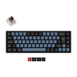 Keychron K6 Pro QMK/VIA Draadloos mechanisch toetsenbord ISO Layout-collectie