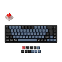 Keychron K6 Pro QMK/VIA Draadloos mechanisch toetsenbord ISO Layout-collectie