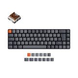 Keychron K7 Ultraslank draadloos mechanisch toetsenbord (UK ISO-indeling)