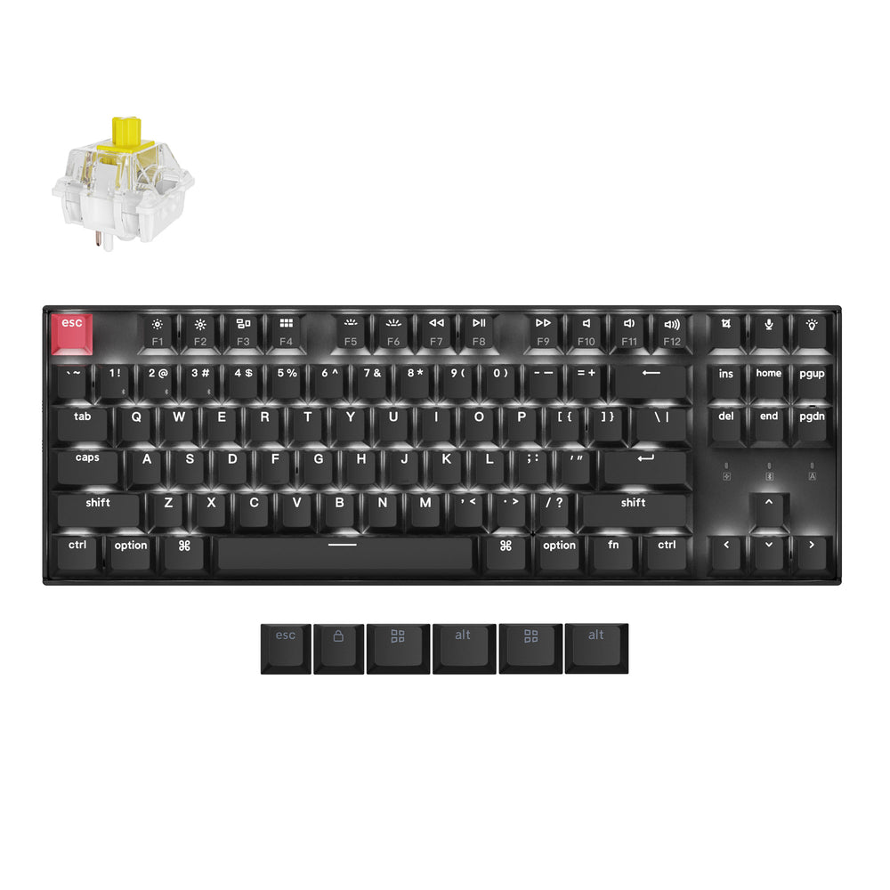 Keychron K8 QMK Wireless Mechanical Keyboard (Version 2)  (US ANSI Layout)