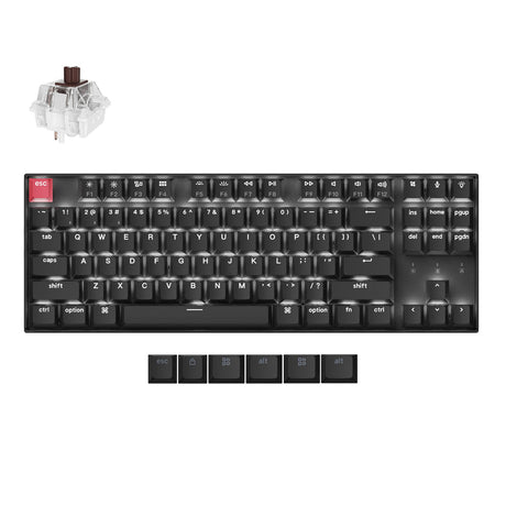 Keychron K8 QMK Draadloze Mechanische Toetsenbord (Versie 2)  (US ANSI Indeling)