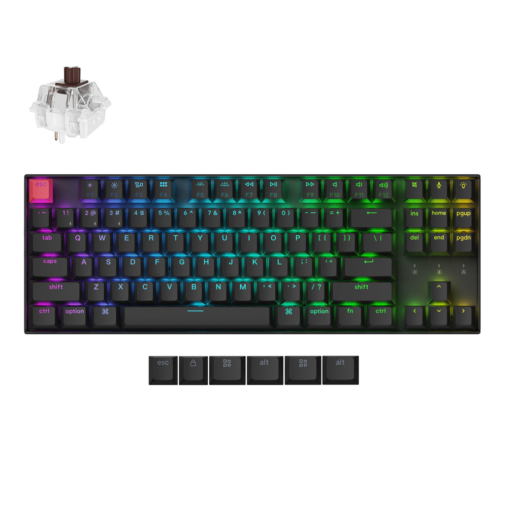 Keychron K8 QMK Wireless Mechanical Keyboard (Version 2)  (US ANSI Layout)