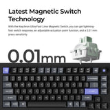 Keychron Q1 HE 8K Magnetic Switch Wired Keyboard (US ANSI Layout)