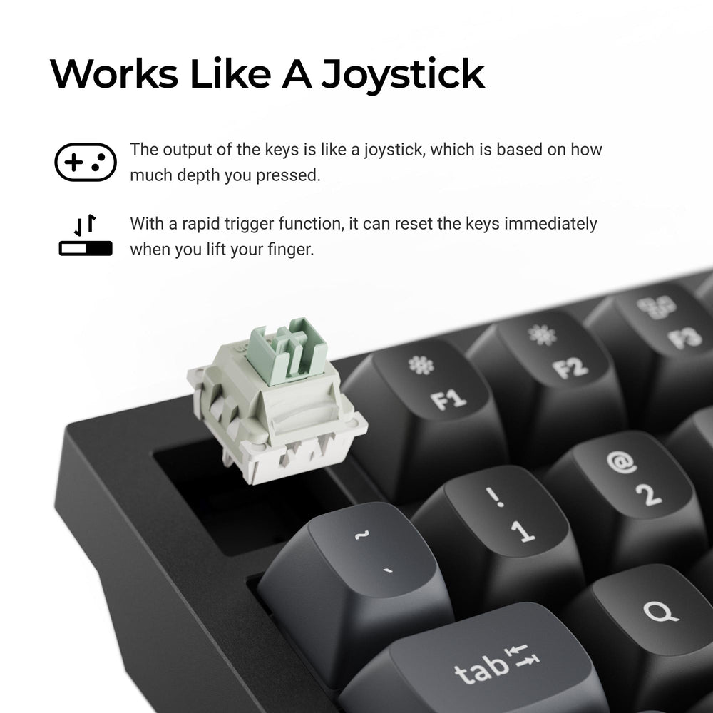 Keychron Q1 HE 8K Magnetic Switch Wired Keyboard (US ANSI Layout)
