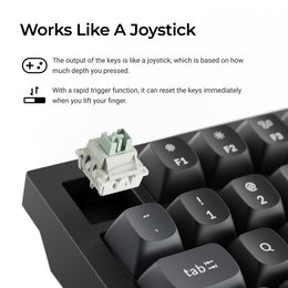 Keychron Q1 HE 8K Magnetic Switch Wired Keyboard (US ANSI Layout)