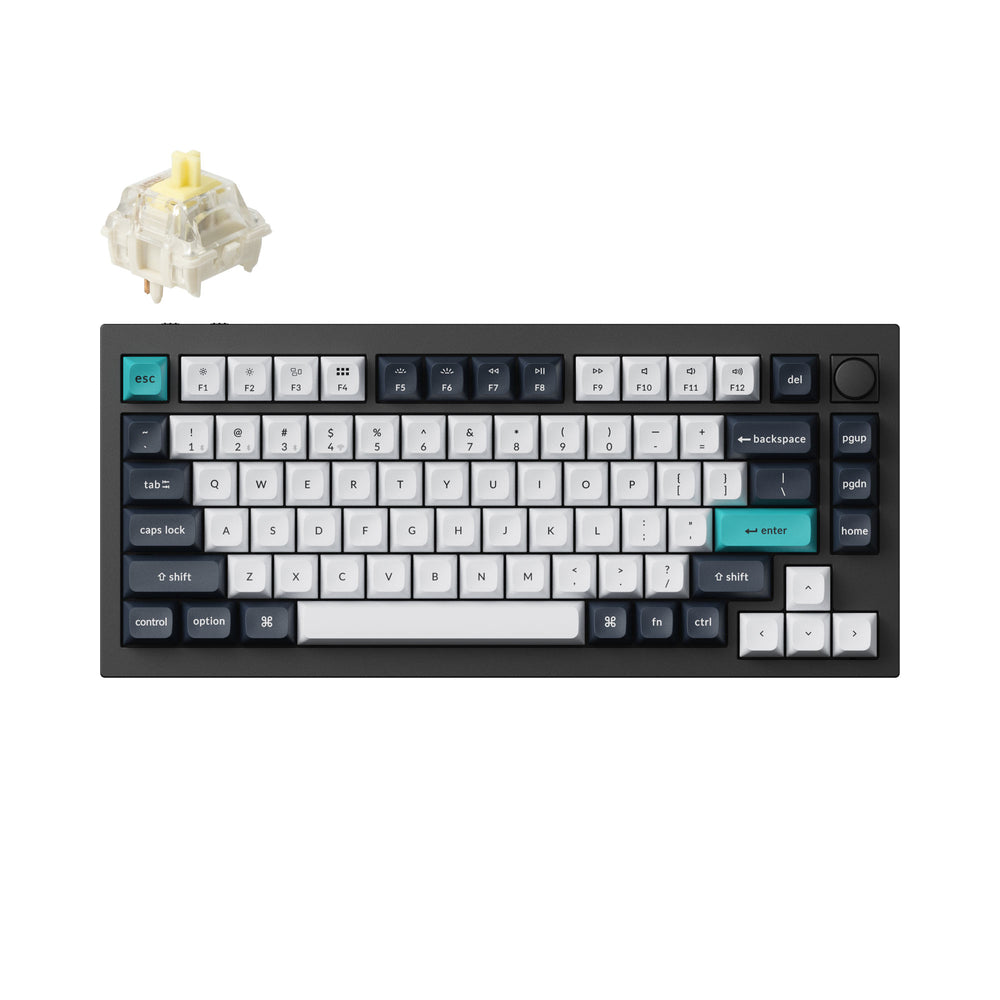 Keychron Q1 Max QMK/VIA Wireless Custom Mechanical Keyboard（US ANSI Layout）