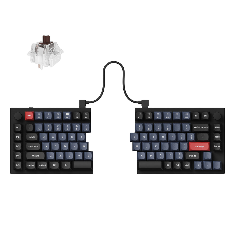 Keychron Q11 QMK Custom Mechanical Keyboard (US ANSI Layout)