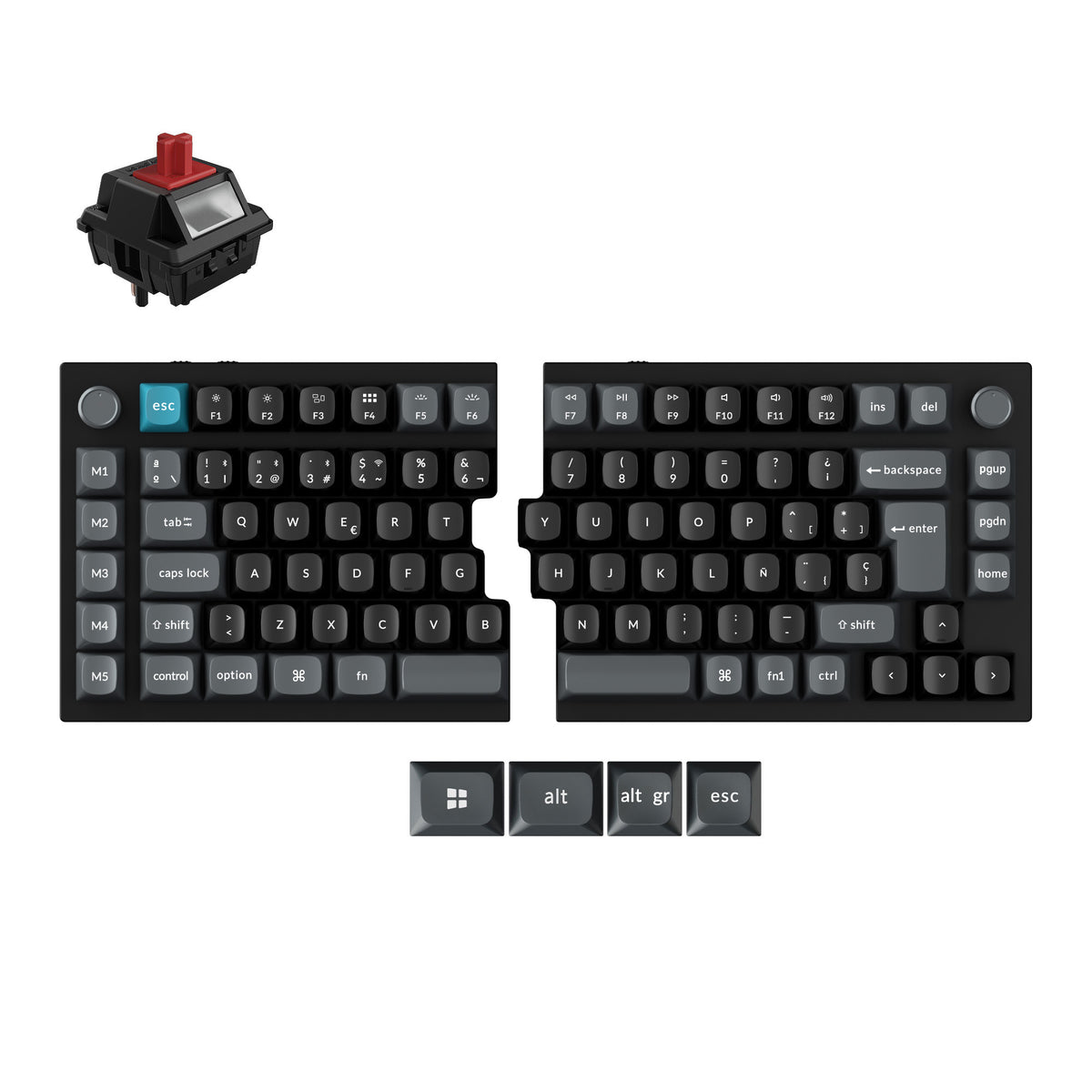 Keychron Q11 Ultra 8K Draadloze Aangepaste Mechanische Toetsenbord ISO ...