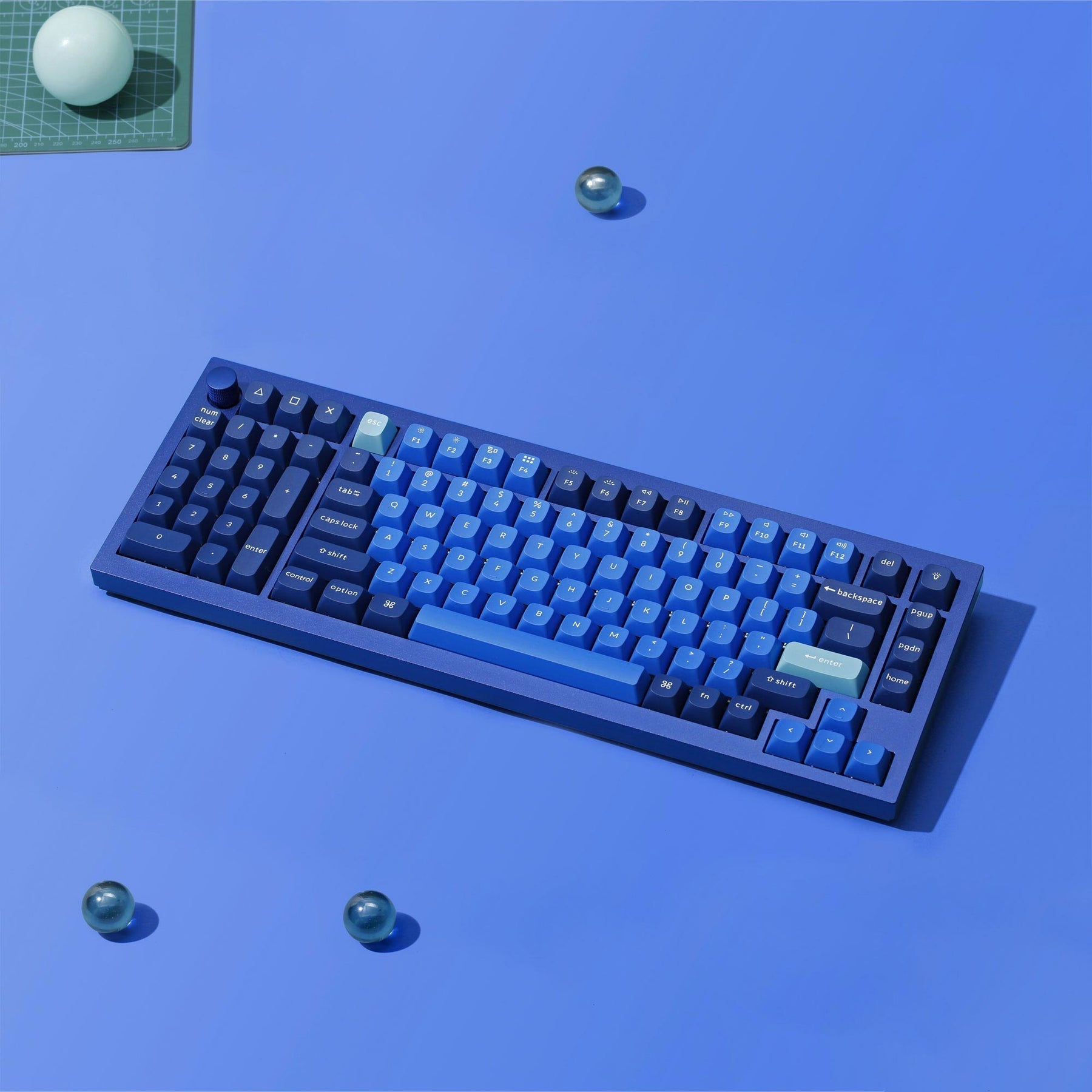 Keychron Q12 QMK aangepast mechanisch toetsenbord (VS ANSI-toetsenbord)