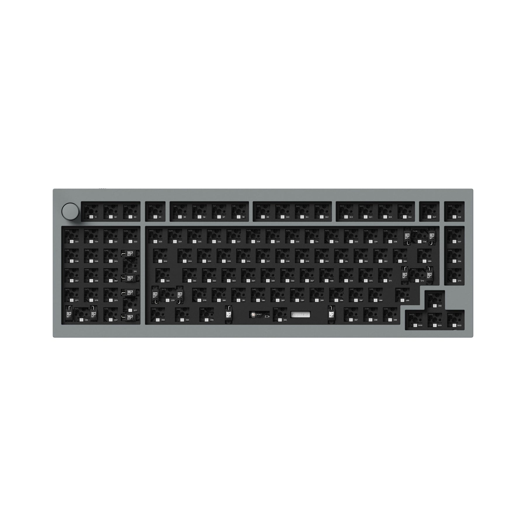 Keychron Q12 QMK aangepast mechanisch toetsenbord (VS ANSI-toetsenbord)