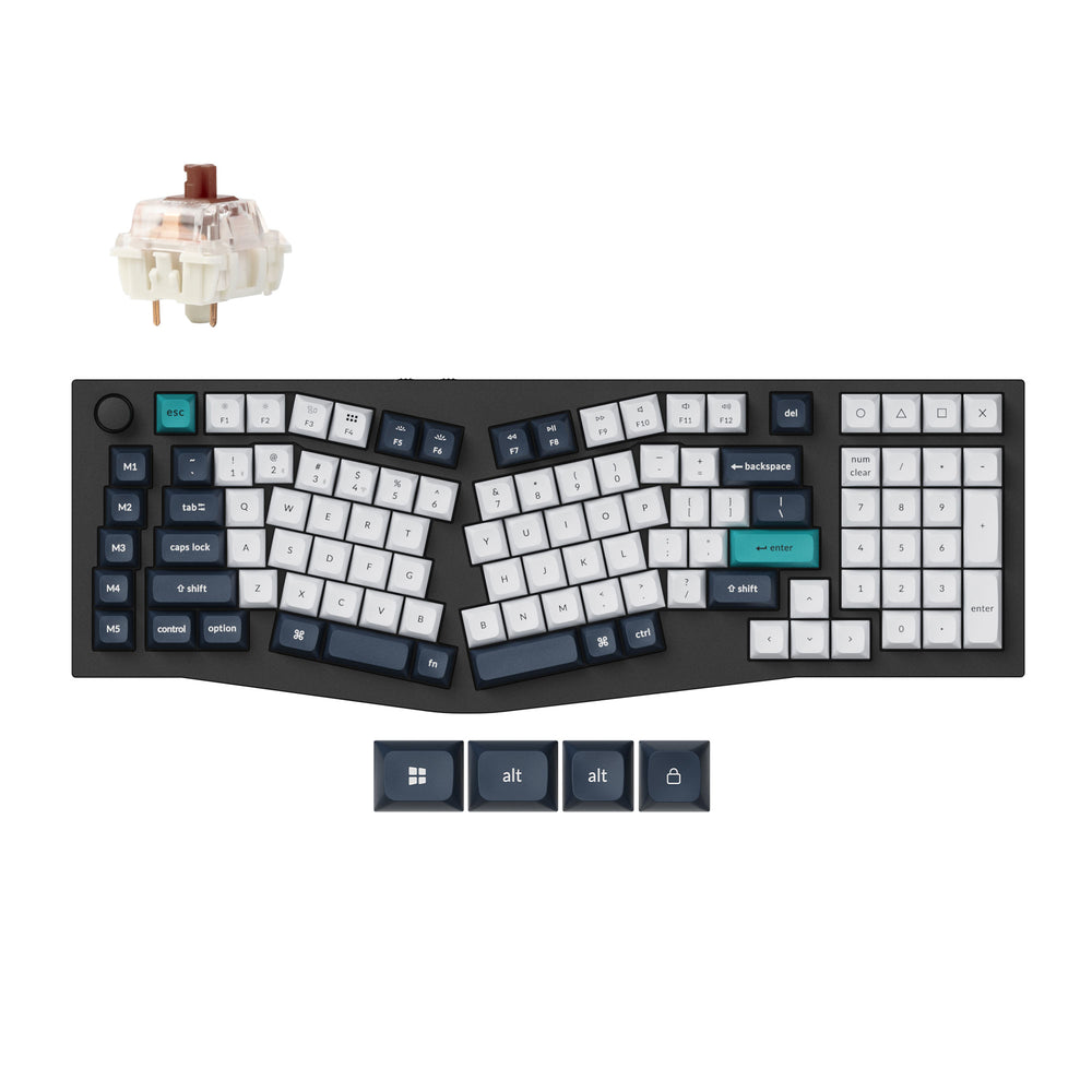 Keychron Q13 Max (Alice Layout) QMK Wireless Custom Mechanical Keyboard（US ANSI Layout）