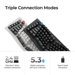 Keychron Q13 Ultra 8K Wireless Custom Mechanical Keyboard(US ANSI Layout)