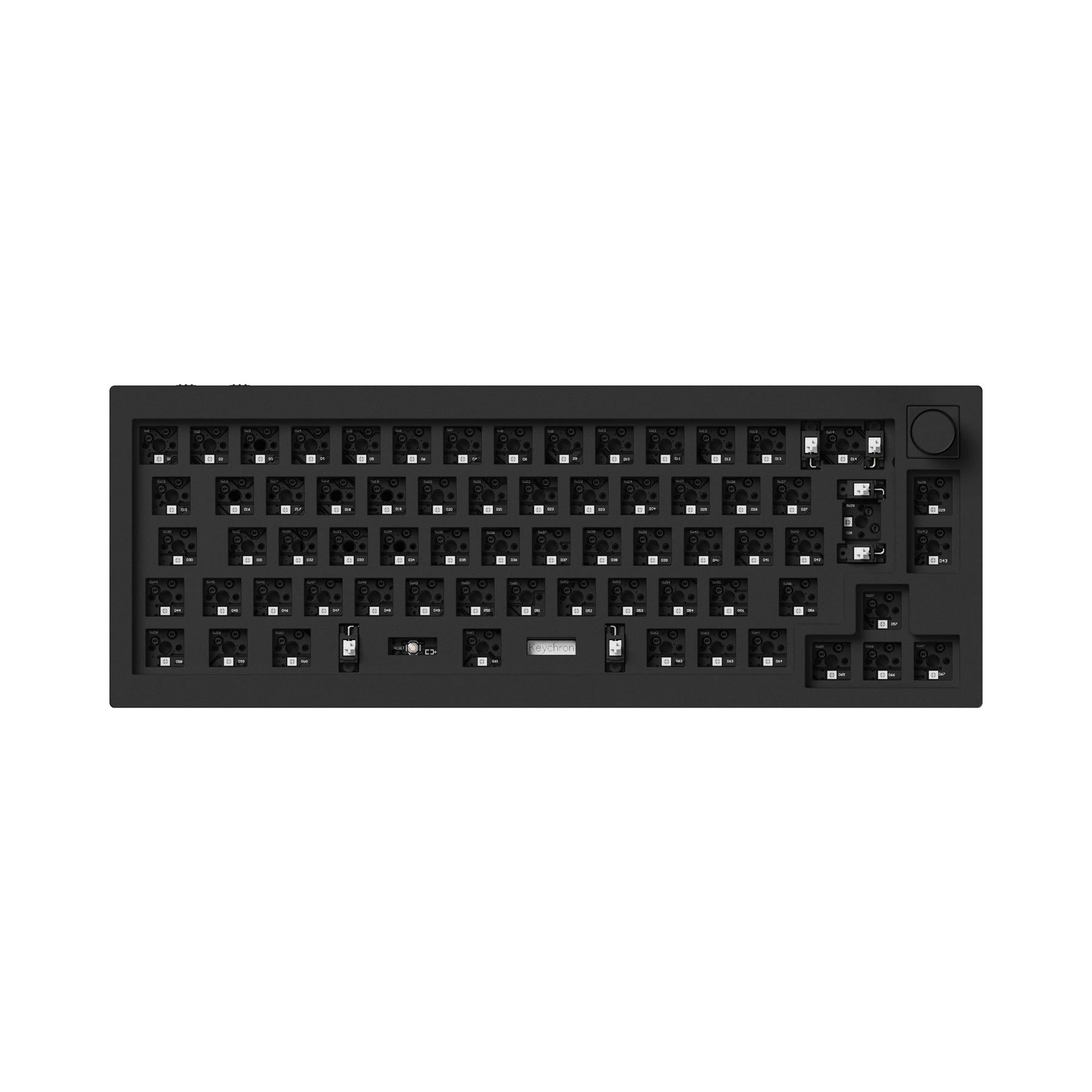 Keychron Q2 Pro QMK/VIA Wireless Custom Mechanical Keyboard (US ANSI Layout)