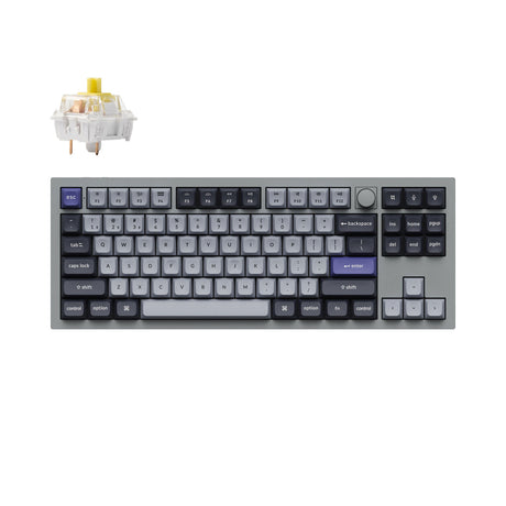 Keychron Q3 Pro QMK/VIA Wireless Custom Mechanical Keyboard（US ANSI Layout）