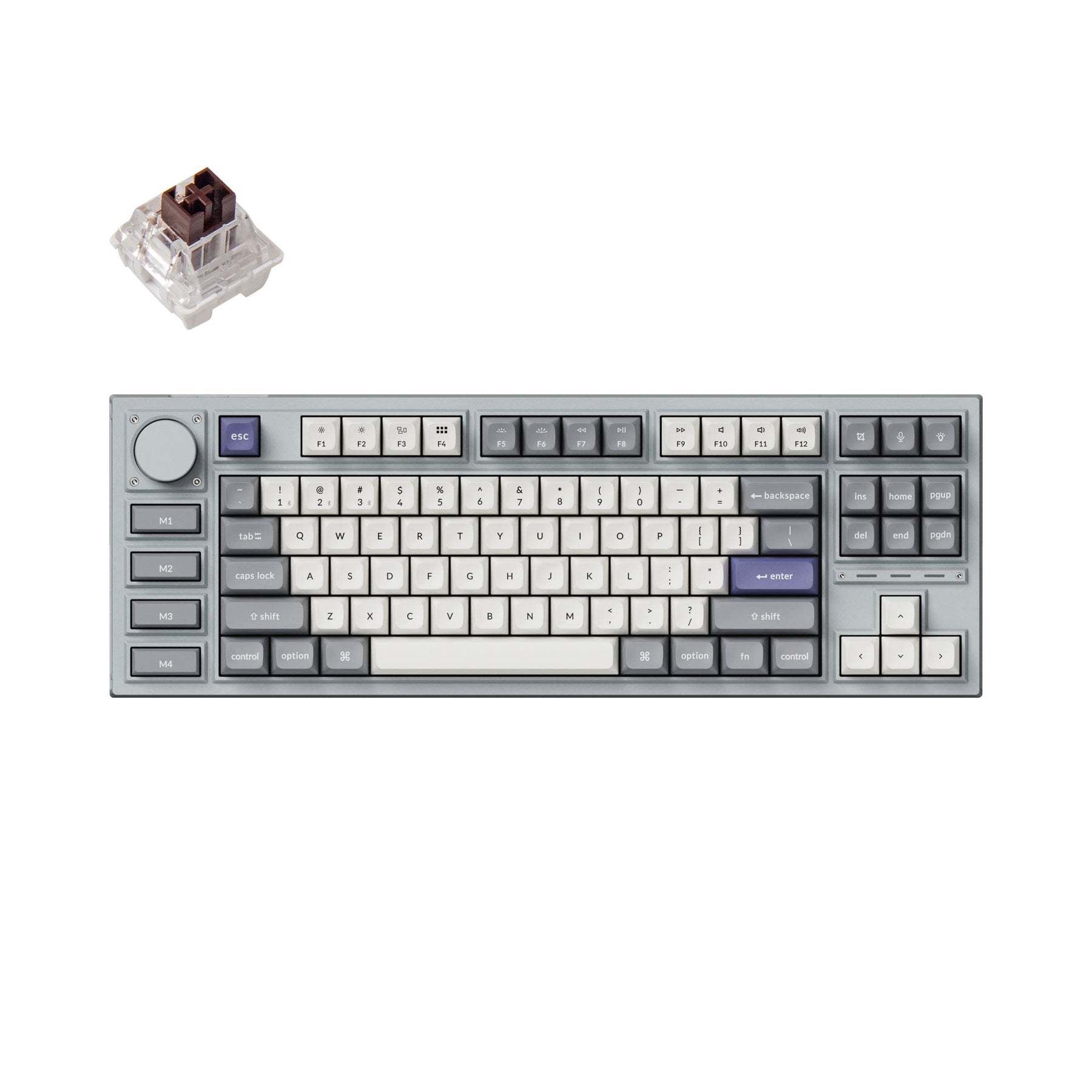 Keychron Q3 Pro QMK/VIA Wireless Custom Mechanical Keyboard (US ANSI Layout)