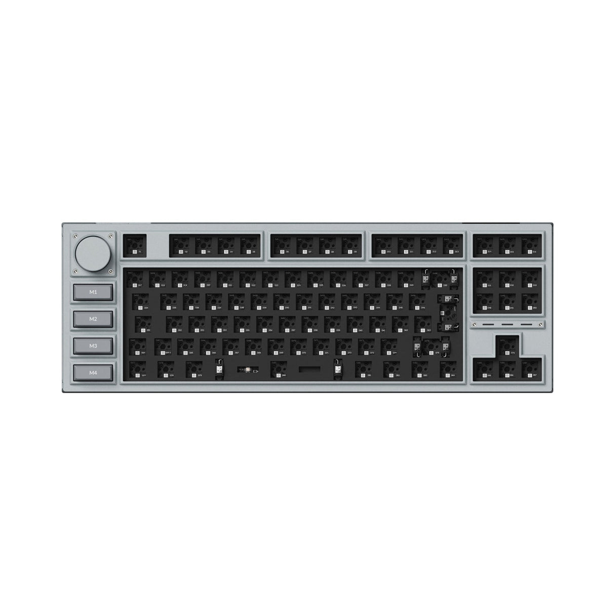 Keychron Q3 Pro QMK/VIA Draadloos aangepast mechanisch toetsenbord ISO-indelingscollectie