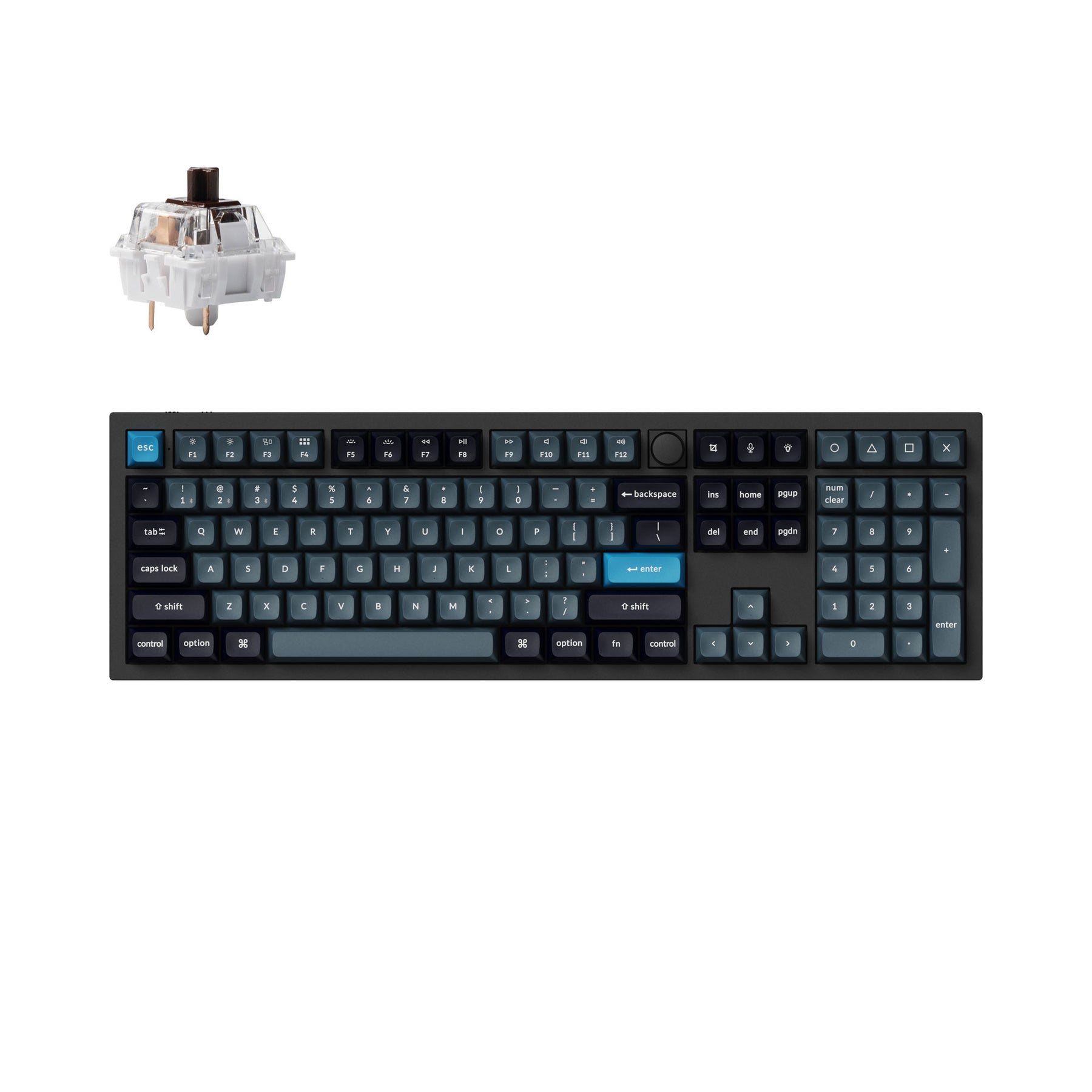 Keychron Q6 Pro QMK/VIA Wireless Custom Mechanical Keyboard (US ANSI Layout)