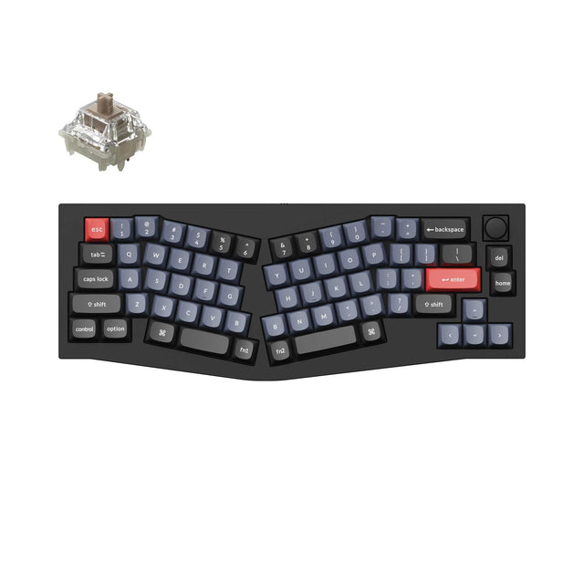 Keychron Q8 (Alice-indeling) QMK Custom Mechanisch Toetsenbord (US ANSI-indeling)