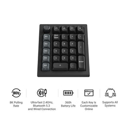 Keychron V0 Ultra 8K Wireless Custom Number Pad