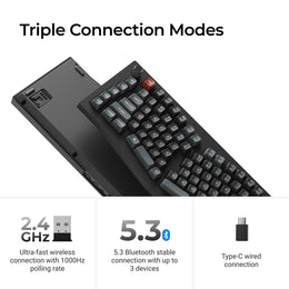 Keychron V10 Ultra 8K Wireless Custom Mechanical Keyboard (US ANSI Layout)