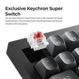 Keychron V3 8K QMK Wired Custom Mechanical Keyboard (US ANSI Layout)