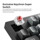 Keychron V5 8K QMK Wired Custom Mechanical Keyboard (US ANSI Layout)