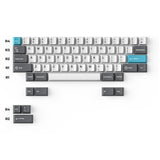 Cherry Profile Double - Shot PBT volledige set keycaps - grijs, wit en blauw