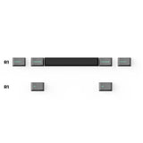 Cherry Profile Double - Shot PBT Full Set Keycaps - Hacker Mint