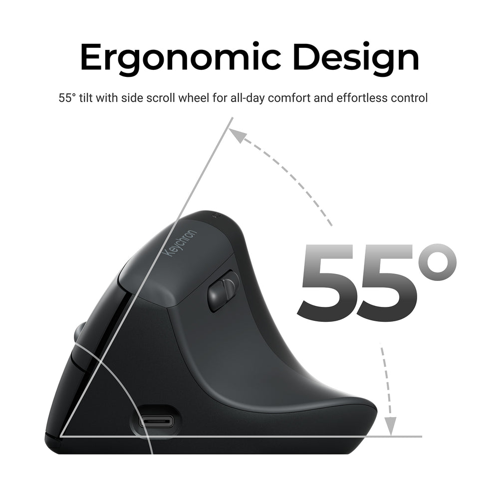Keychron M5 Draadloze Ergonomische Muis