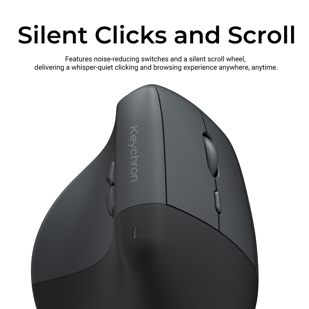 Keychron M5 Draadloze Ergonomische Muis