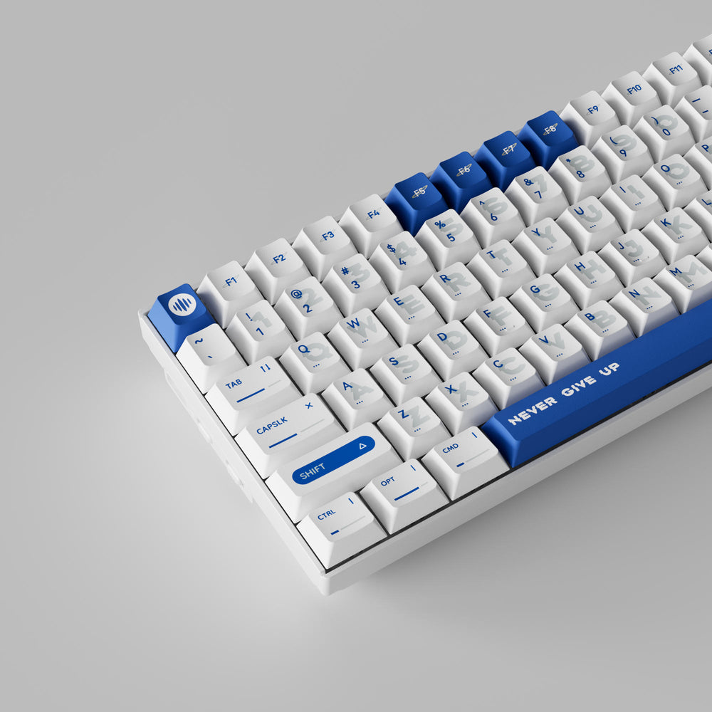 Blauwe Planeet - Kersenprofiel Dye-Sub PBT Volledige Toetsenbordset