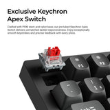 Keychron K4 Max QMK Draadloos Mechanisch Toetsenbord (US ANSI-indeling)