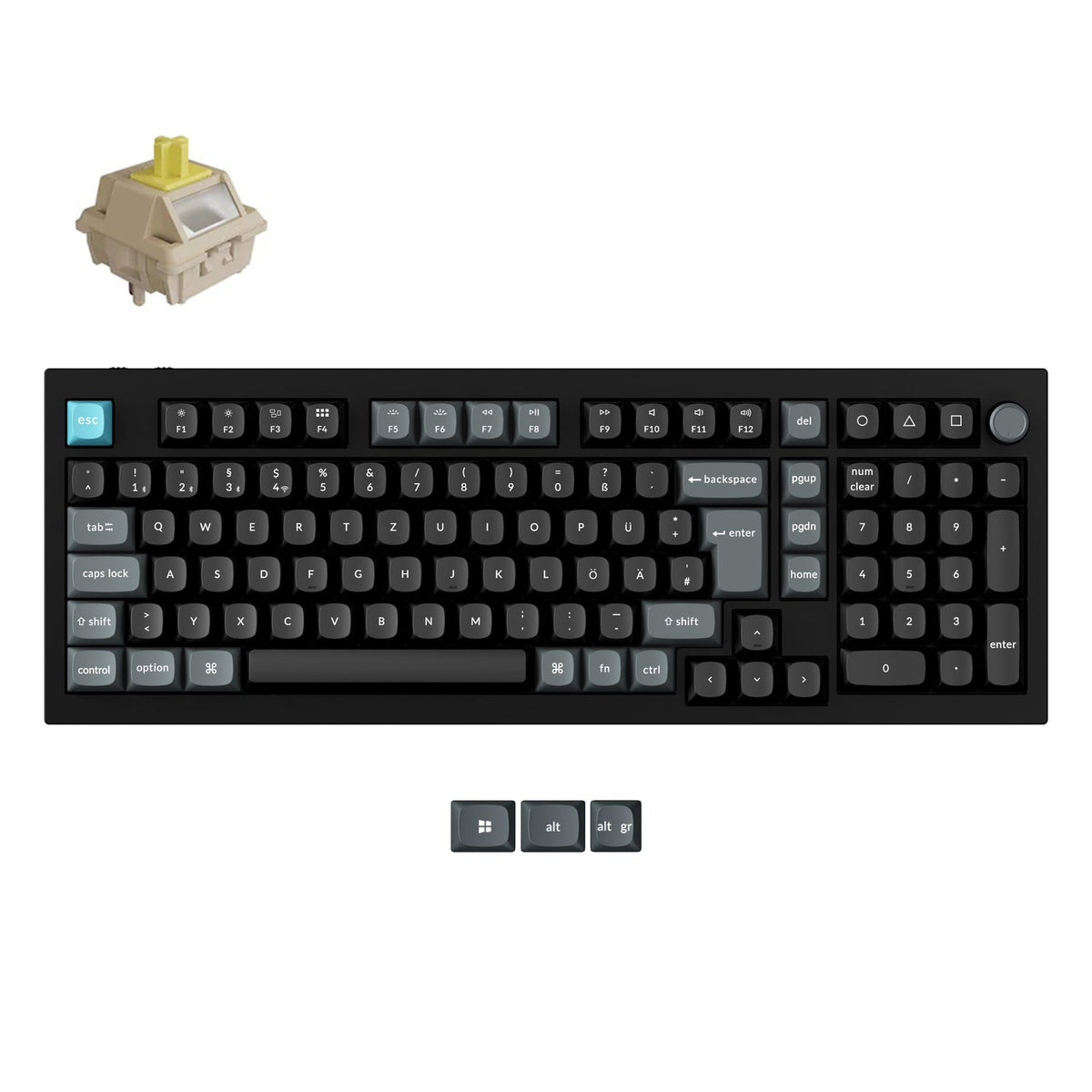 Keychron Q6 Ultra 8K Draadloze Aangepaste Mechanische Toetsenbord ISO Indeling Collectie