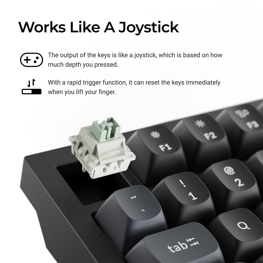 Keychron Q6 HE 8K Magnetic Switch Wired Keyboard (US ANSI Layout)