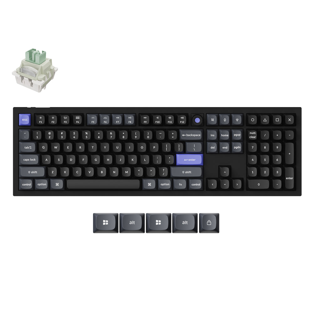 Keychron Q6 HE 8K Magnetic Switch Wired Keyboard (US ANSI Layout)