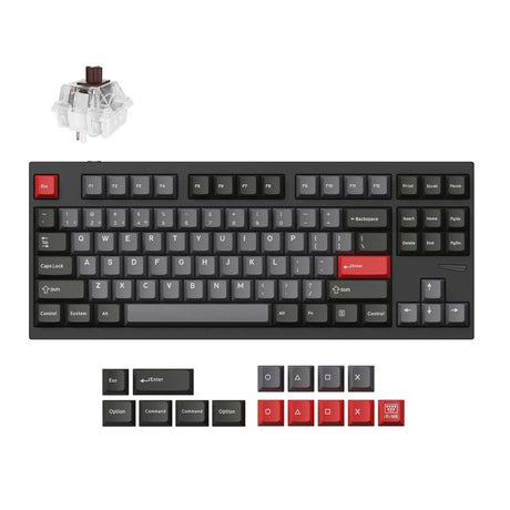 Lemokey L4 QMK Wireless Custom Gaming Keyboard（US ANSI Layout）