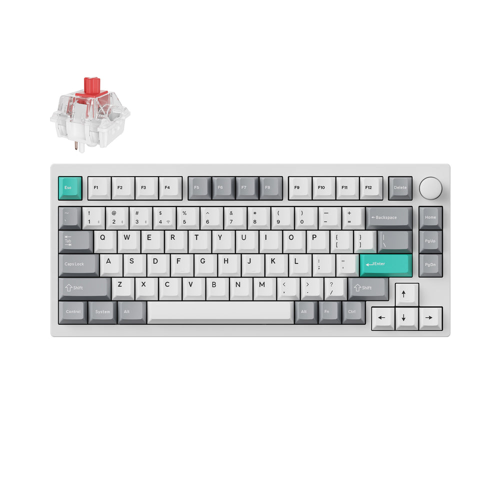 Lemokey P1 QMK/VIA Aangepaste Gaming Toetsenbord (US ANSI Indeling)