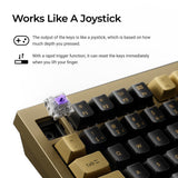 Keychron Q1 HE QMK Wireless Custom Keyboard - Copper Edition