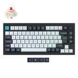 Keychron Q1 Max QMK/VIA Draadloze Aangepaste Mechanische Toetsenbord ISO Indeling Collectie