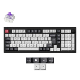 Keychron Q5 HE QMK Draadloze Aangepaste Toetsenbord ISO Indeling Collectie